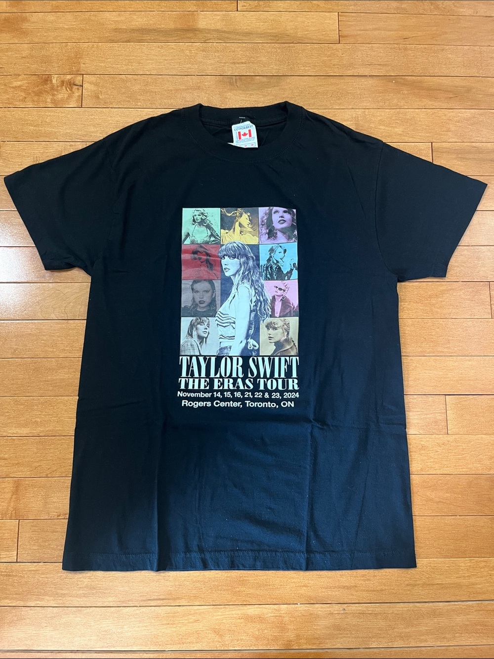 Black Graphic Tour T-Shirt - Taylor Swift The Eras Tour